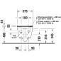 Duravit SensoWash D-Neo toaleta myjąca 58x37,5cm z deską biały komplet 654000012004300