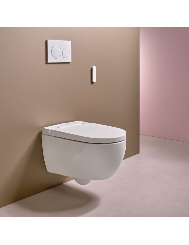 Geberit Alba AquaClean toaleta myjąca 56,5x37,5cm z deską biały 146.350.01.1 Geberit Alba AquaClean toaleta myjąca 56,5x37,5cm z deską biały 146.350.01.1
