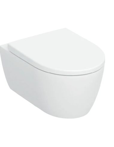 Geberit Icon TurboFlush zestaw miska WC 53x35,5 z deską biały komplet  503.046.00.1