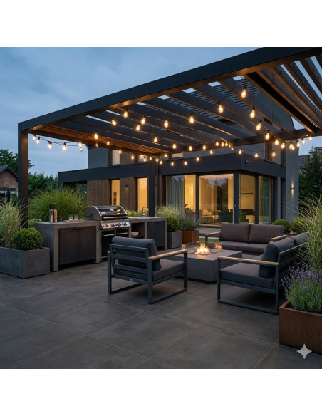 CERAMICA LIMONE TOWN ANTRACITE MAT XXL 2CM 60X60 GAT.1