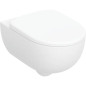 Geberit Selnova Zestaw miska WC Rimfree wisząca, lejowa z ukrytmi mocowaniami i z deską sedesową 502.793.00.1