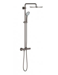 GROHE EUPHORIA SYSTEM 310 SYSTEM PRYSZNICOWY Z TERMOSTATEM HARD GRAPHITE 26075A00