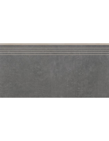 CERAMICA LIMONE STOPNICA BESTONE DARK GREY MAT 29,7X59,7 GAT.1
