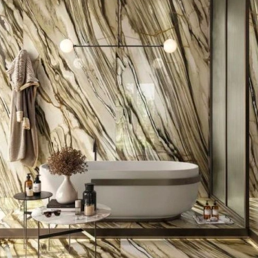 Reazliacja płytki - połysk Imola The Room Calacatta Oyster Pol 120X120